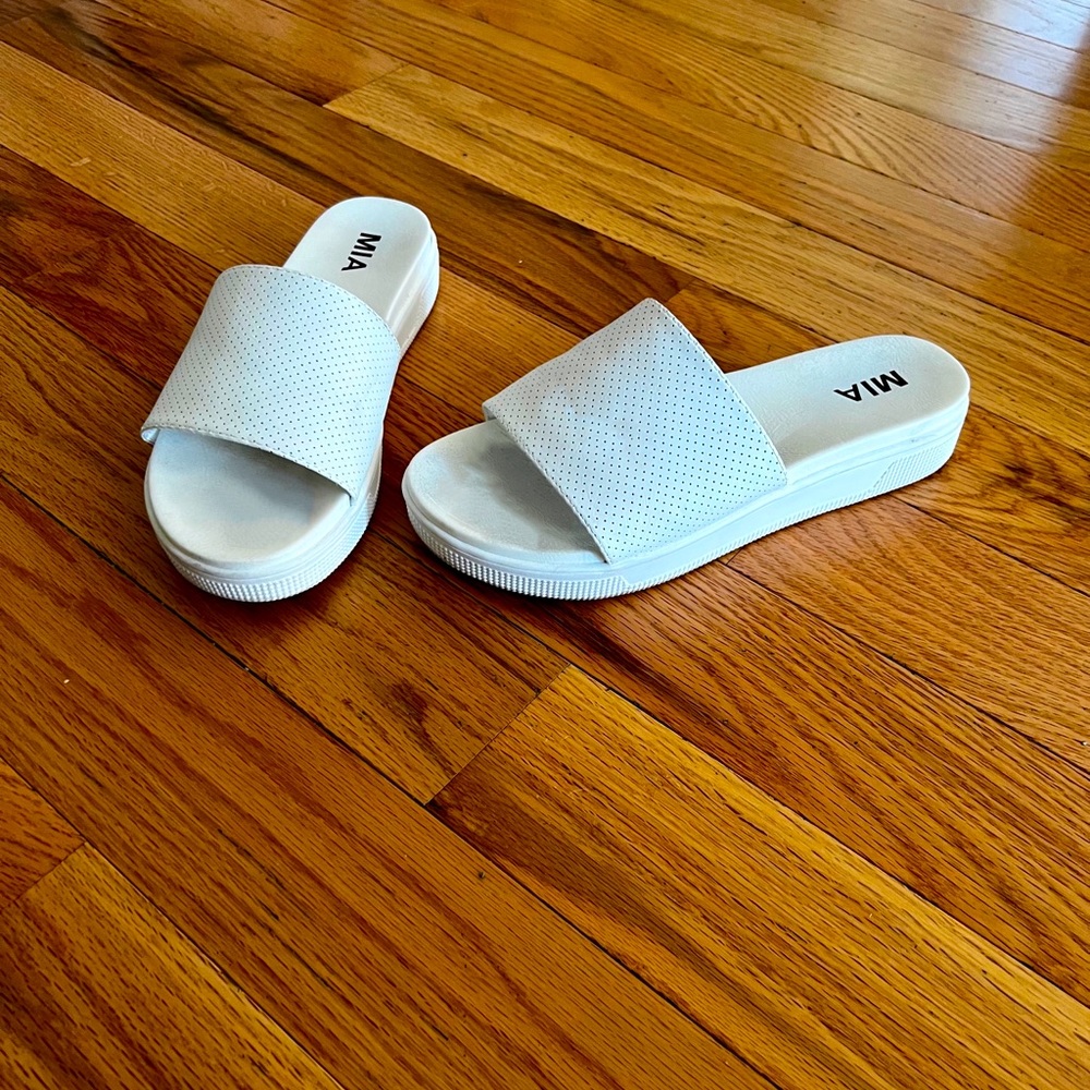 White slides